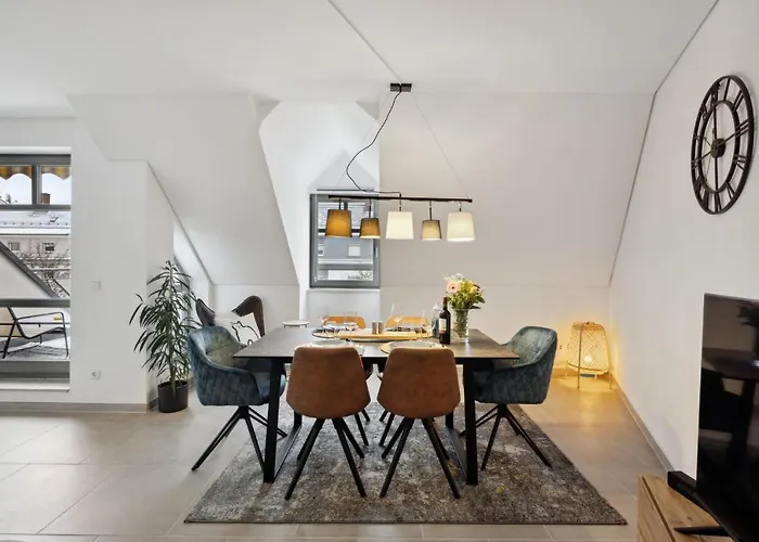 شقة Smooth Living Lechhausen - Free Parking اوغسبورغ